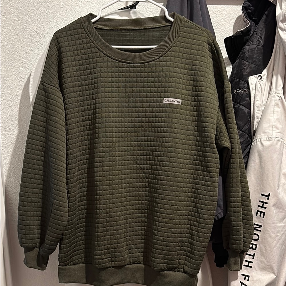 Gallantry Green Crewneck Sweater